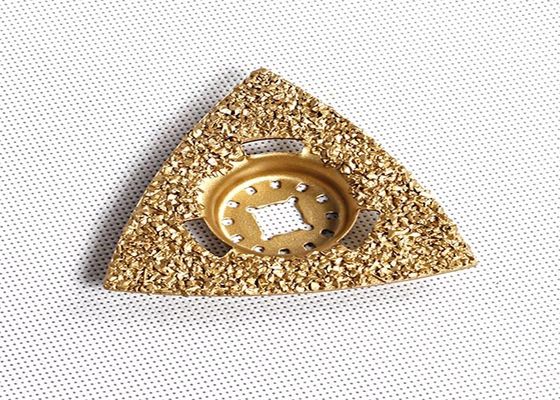 80MM کاربید مثلثی سوهان تیغ ​​اره قدرت ابزار جانبی برای پلاستیک نرم
