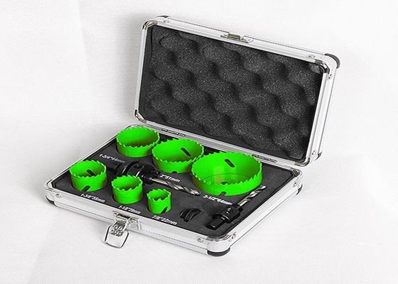 مته فولاد ضد زنگ / فلزی سوراخ 29mm و 22mm تنظیم SAW با مورد آلومینیوم