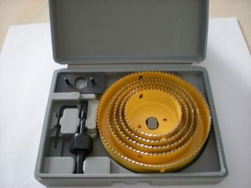 برش 8PC مته سوراخ 76mm 64mm و چوب، پلاستیک، فولاد کربن و دندان سخت