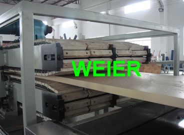 چوب پلاستیک کامپوزیت WPC انجمن خط تولید، CE گواهی SJSZ-92/188