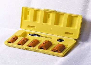 7PC بی فلز سوراخ اره فولاد ضد زنگ، بتن کن 32mm 38mm و قطر بزرگ سوراخ اره