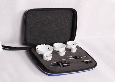 9PC HSS بی فلزی سوراخ اره تنظیم لنز 35mm برش عمیق با پارچه مورد