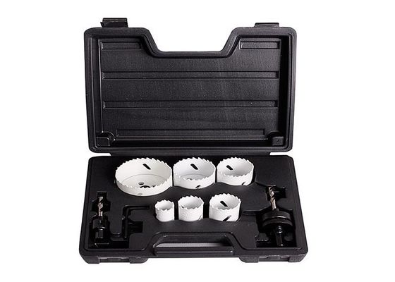 9PC قطر بزرگ با 22mm - 64mm و HSS دو فلزی سوراخ تنظیم اره و برش فلز