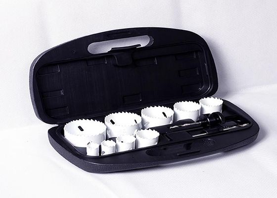 سفید 1-3 / 8 &quot;2&quot; دندان خوب دو فلزی سوراخ اره برش ابزار برای کف سخت چوب