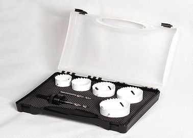 7PC HSS دو فلزی سوراخ اره، قطر بزرگ 1.5 &quot;- 2.5&quot; سوراخ اره مته