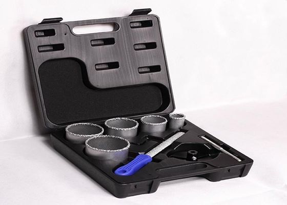 کاشی / سرامیک / سنگ مرمر کاربید تنگستن سوراخ تنظیم SAW با نصف فایل گرد 6 &#39;&#39;