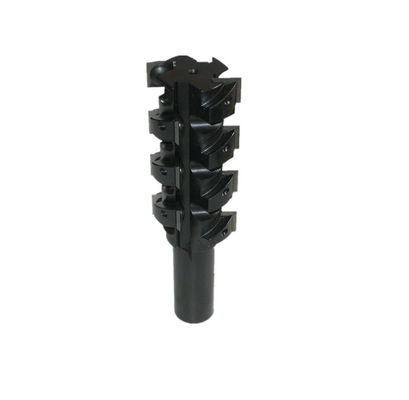 CNC روتر بیت اسپیرال بیت مستقیم با کردنی چاقو سه 20mm ساقه
