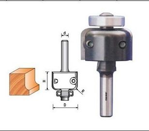 رنگ سیاه و سفید یارو CNC بیت روتر با چاقو تغییر