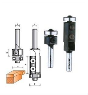 CNC روتر بیت - تر و تمیز خیط و پیت کردن با چاقو برگشت پذیر