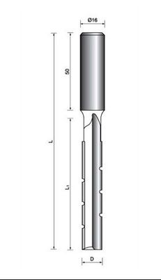 سفارشی میکرو - راهنمایی کاربید دانه مرتسنج مته TCT (16MM ساق)