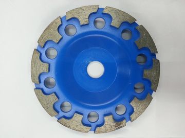 نصب شده آبکاری الماس جام سنگزنی چرخ سنگ مرمر، سنگ بتن چرخ